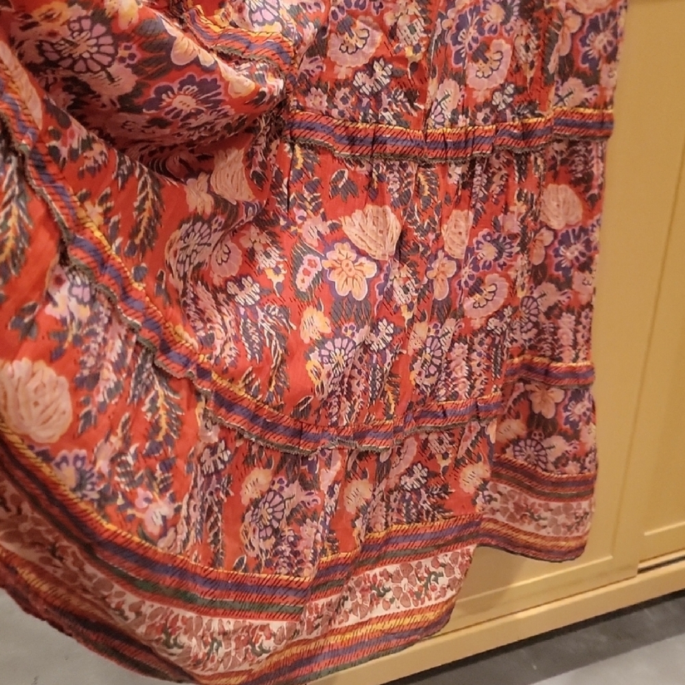 NWOT XL House of Harlow 1960 Floral Maxi Dress - Picture 4 of 8